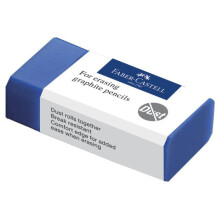 Eraser Dustfree 4,5 X 2,2 Cm Pvc Blue