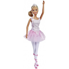 Doll Steffi Love Ballerina Girls 29 Cm Pink/White