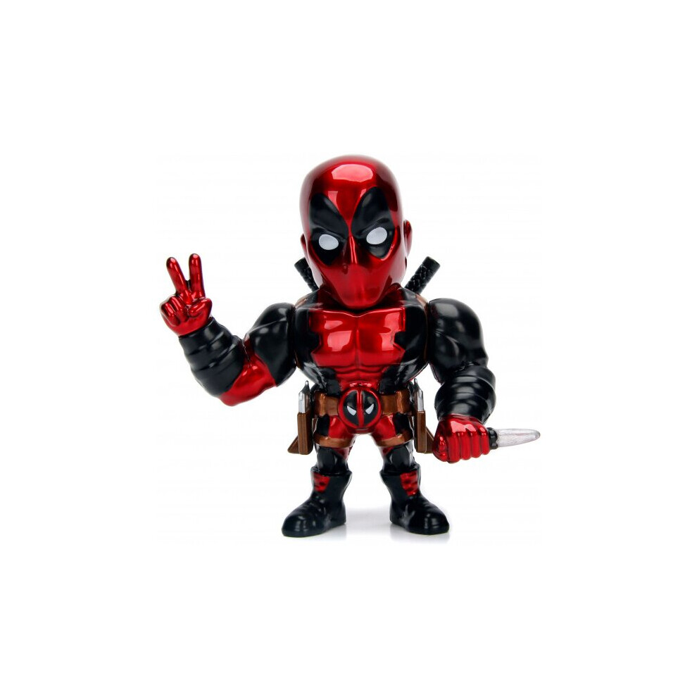 Jada Figure Marvel Deadpool 10 Cm Die-Cast Red/Black