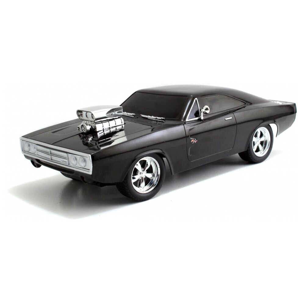 Rc Car Fast & Furious 1970 Dodge Charger 1:16 Black