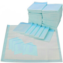 Heavy Duty Puppy Training Pads 60x45cm – Large Floor Mats, 5-Layer, Waterproof Back, Antibacterial, For Dogs & Puppies