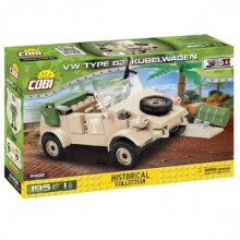 Construction Kit Vw-82 Kubelwagen Junior Abs Beige 195 Parts