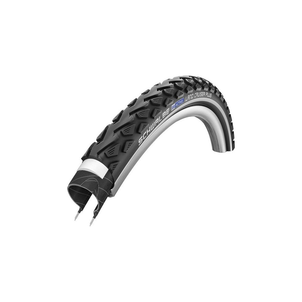 Photos - Bike Tyre Schwalbe Tyre Land Cruiser 28 X 1.75 Inch  Black (47-622)