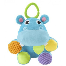 Cuddly Toy Ball Hippo 2-In-1 19 Cm Blue