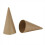 Cones 10 X 5 Cm Papier-Mâché 10 Pieces 1