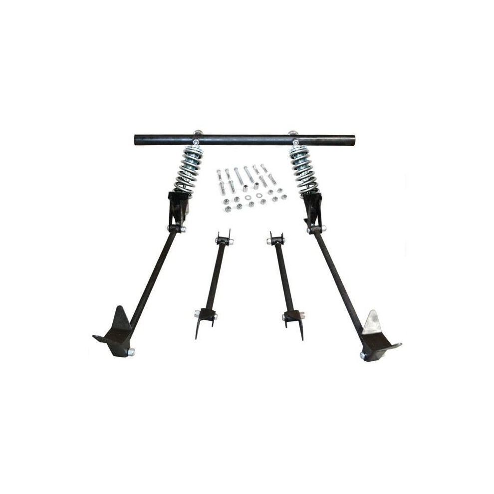 Helix Suspension Brakes & Steering 685902 Triangulated Rear 4-Link Assembly With 41 Coilovers For 1941 Ford Delivery 802269220737
