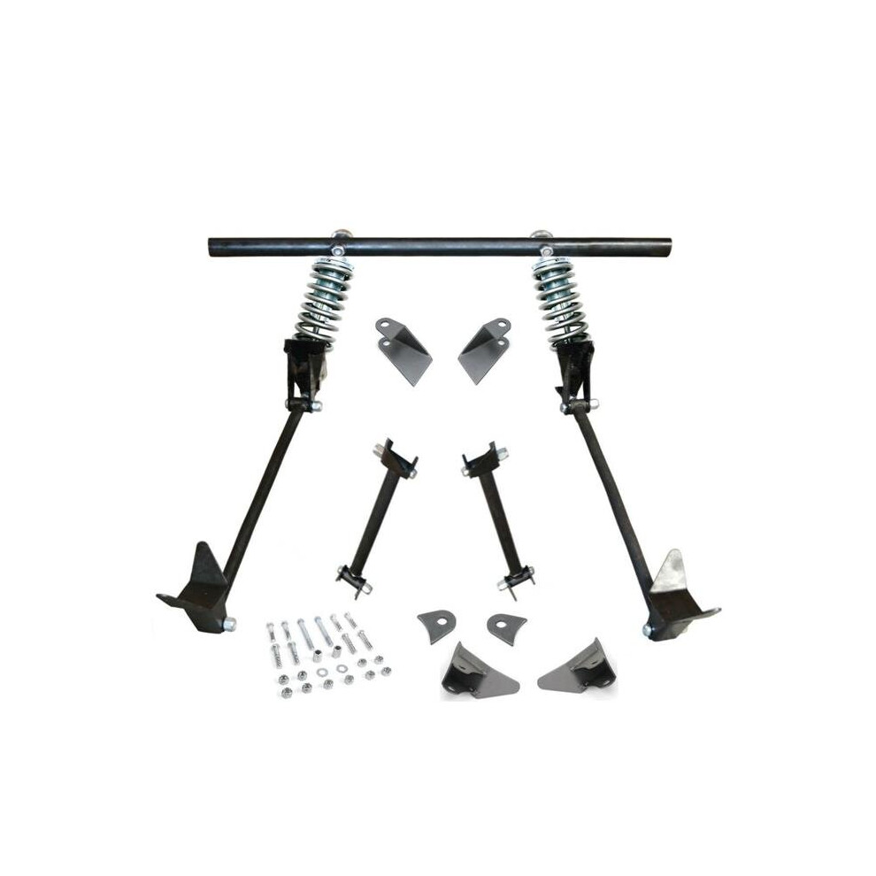 Helix Suspension Brakes & Steering 682739 Triangulated Rear 4-Link Assembly With 31 Coilovers For 1931 Model A Phaeton Cabriolet 802269219755
