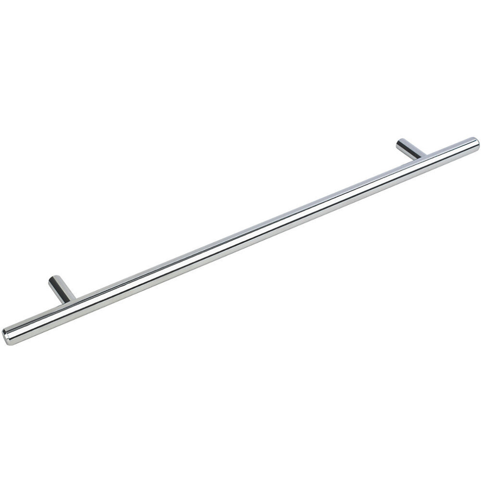 Rod Handle Polished Chrome 240Mm 5052931080069