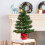Gymax 60CM Mini Artificial Christmas Tree Tabletop Xmas Trees LED Light Indoor 6