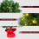 Gymax 60CM Mini Artificial Christmas Tree Tabletop Xmas Trees LED Light Indoor 5