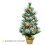 Gymax 2FT Artificial Christmas Tree Small Tabletop Xmas Tree Decor with Pine Cones 10