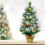 Gymax 2FT Artificial Christmas Tree Small Tabletop Xmas Tree Decor with Pine Cones 11