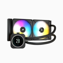 Corsair Icue H100i Elite Lcd οθόνη 240Mm Rgb Liquid Cpu Cooler 2 X 12Cm Ml Rgb CW-9060061-WW