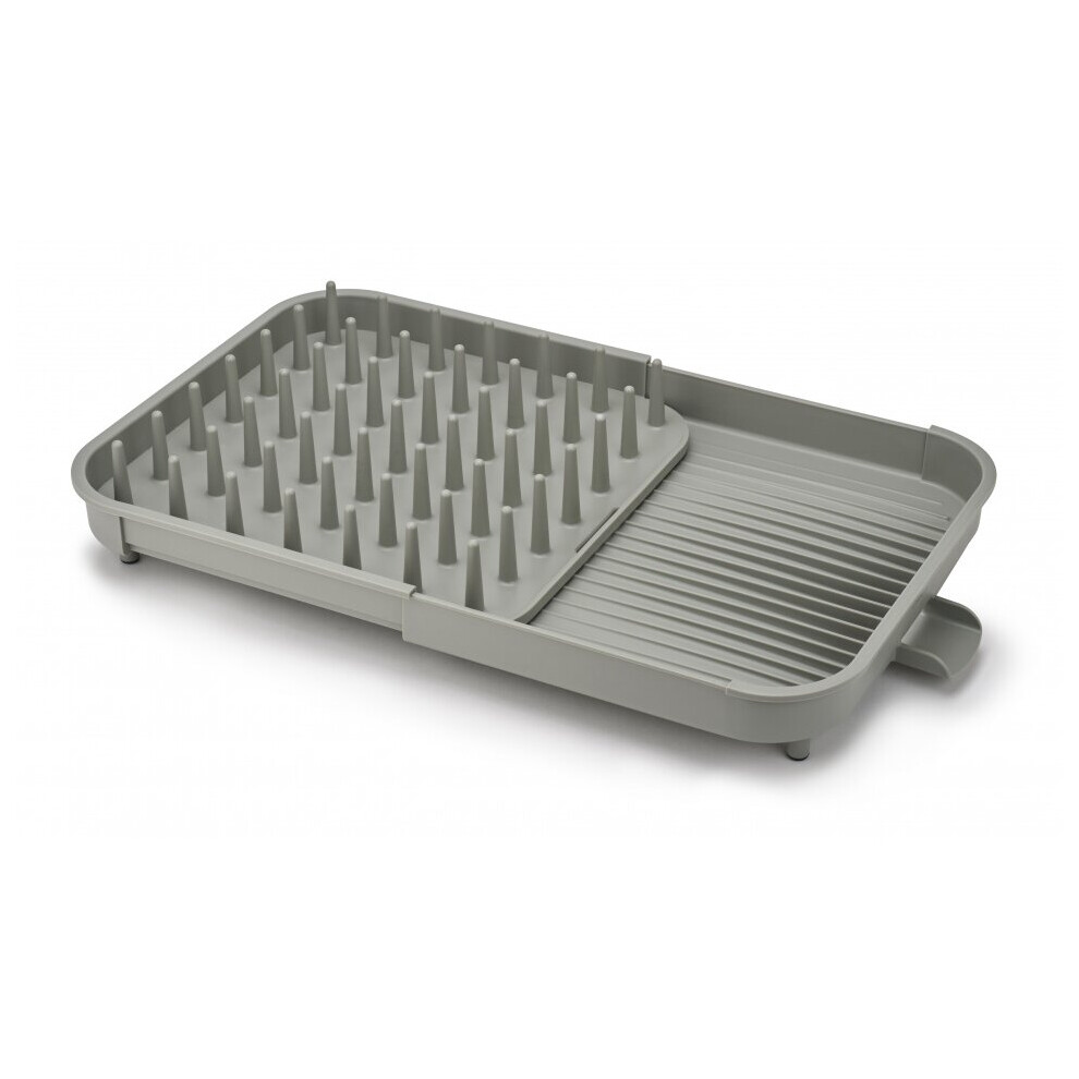 dish rack extendable 34 x 36,8 cm grey