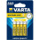 Varta Pack de 4 piles Varta Superlife R03 Micro AAA 1