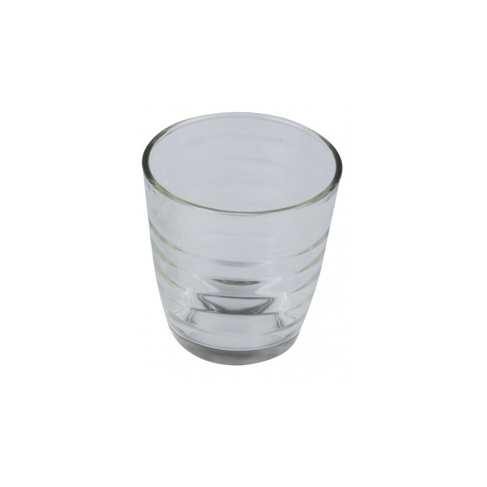 drinking glasses 225ml glass 9 cm transparent 6-piece