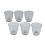 Alpina drinking glasses 225ml glass 9 cm transparent 6-piece 2