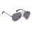 David Beckham Fragrances sunglasses 1004/S cat.3 pilot stainless steel black/grey 2