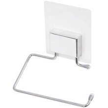 toilet roll holder Bestlock Magic 13 x 14 cm steel white
