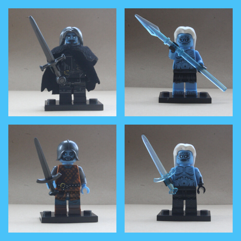 (Game Of Thrones Jon Snow Wights) Toy Action Mini Figures Fits Lego Sets