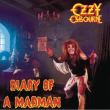 Diary Of A Madman - OZZY OSBOURNE - Red & Black Swirl Coloured Vinyl