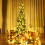 Gymax 6.5 FT Artificial Pencil Christmas Tree LED Pre-Lit Xmas Tree Holiday Decoration 8