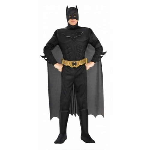 Rubies DC Comics - Batman Herrenkostüm schwarz Größe M