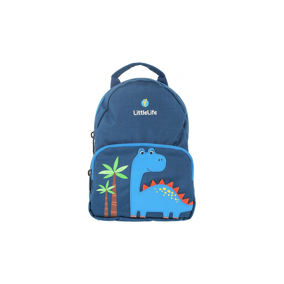 backpack Dino boys 22 x 18 cm polyester blue