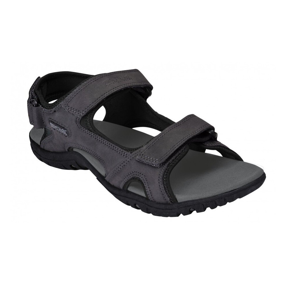 Regatta Sandals Haris Active Men Pu Size 46 Anthracite