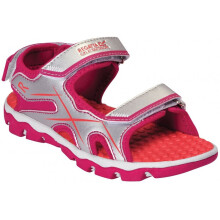 sandals Kota Drift junior PU pink/silver size 32