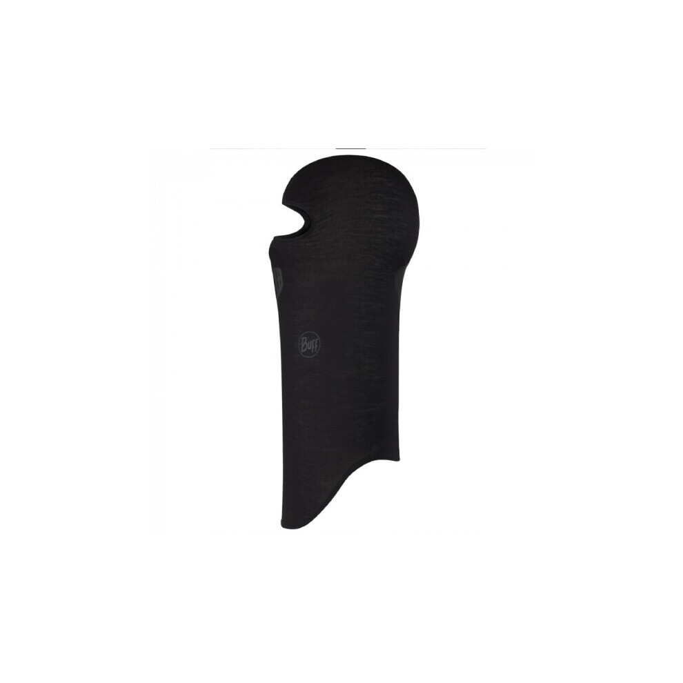 Buff Beanie Balaclava Lightweight Merino Wool One-Size Black