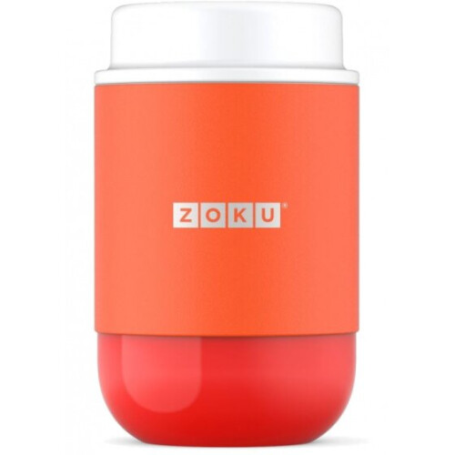 Zoku food container Neat Stack 475 ml stainless steel orange