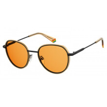 Sonnenbrille - Polaroid - 6114/S - Unisex - Schwarz/Orange - UV400 Schutz
