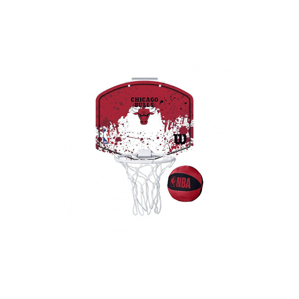 Basketball Ring NBA Team Mini Chicago Bulls Red 2-piece