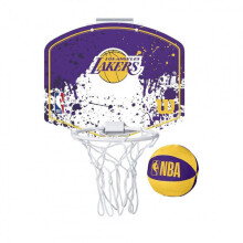 basketball ring NBA Team Mini LA Lakers purple/yellow 2-piece