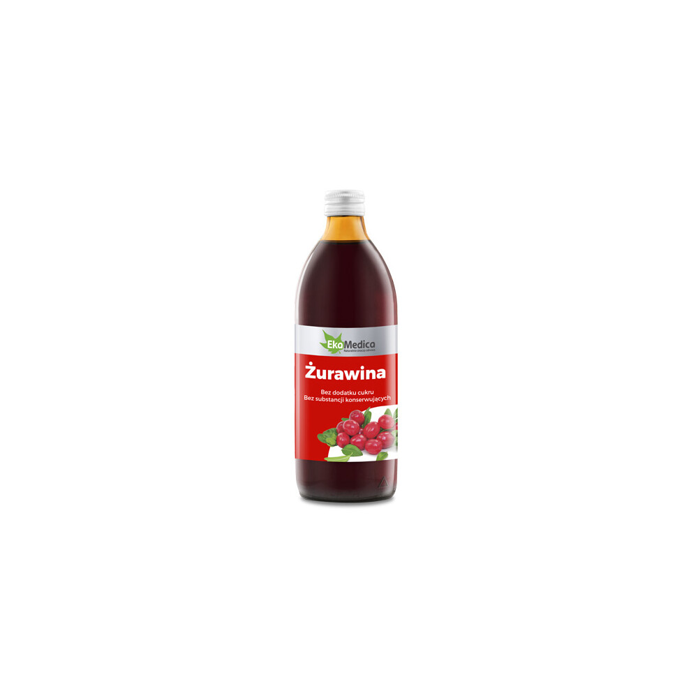 EkaMedica Żurawina Cranberry juice - 1000ml 