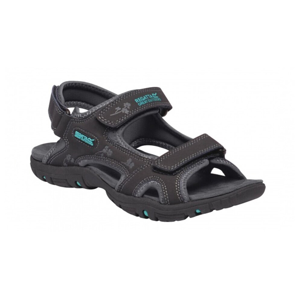 sandals Haris ladies dark grey size 39
