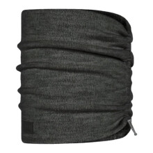 neck warmer Merino Wool Fleece dark grey one-size