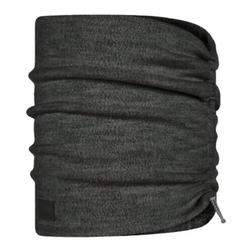 Buff neck warmer Merino Wool Fleece dark grey one-size