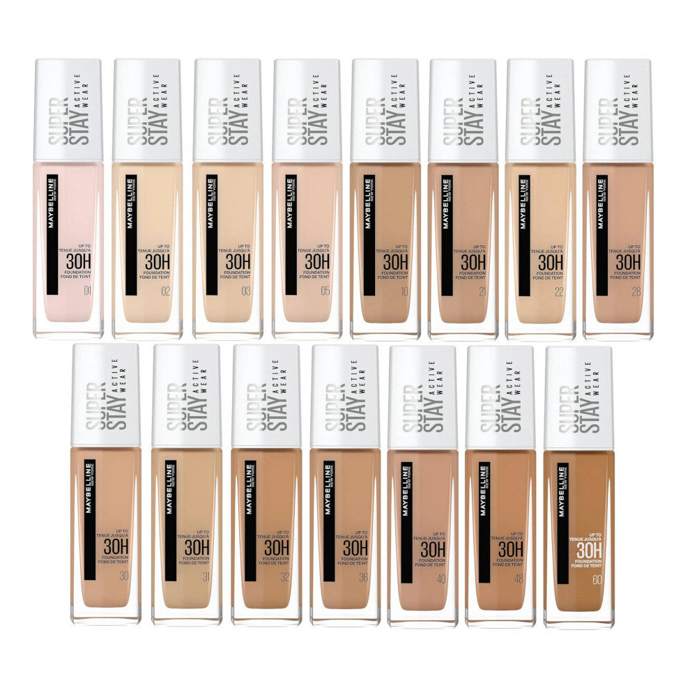 Maybelline Super Stay Active Wear 30H Foundation - Choose Shade