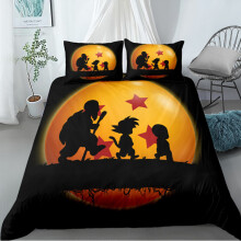 (Pattern 01, Double) Dragon Ball Bedding Single Double Duvet Cover NEW