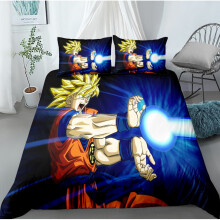 (Pattern 04, Double) Dragon Ball Bedding Single Double Duvet Cover NEW