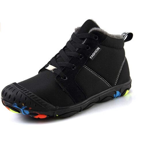 Kids Snow Waterproof Fur Lined Ankle Boots