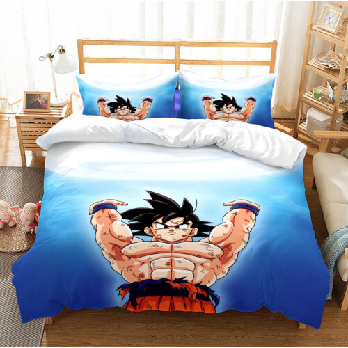 (Pattern 13, Double) Dragon Ball Bedding Single Double Duvet Cover NEW