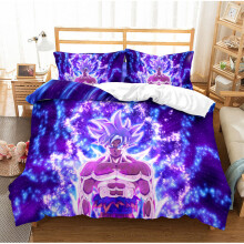 (Pattern 09, Double) Dragon Ball Bedding Single Double Duvet Cover NEW