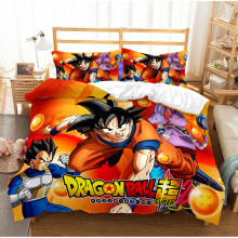 (Pattern 16, Double) Dragon Ball Bedding Single Double Duvet Cover NEW