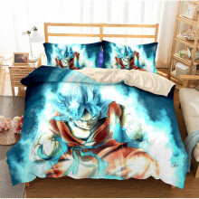 (Pattern 21, Double) Dragon Ball Bedding Single Double Duvet Cover NEW