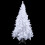 Gymax 6FT Artificial Christmas Tree Traditional White Xmas Tree Decor with Metal Stand 7