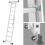 3 In 1 Portable Heavy Multi-Purpose Telescopic Ladder Scaffold Tower 4