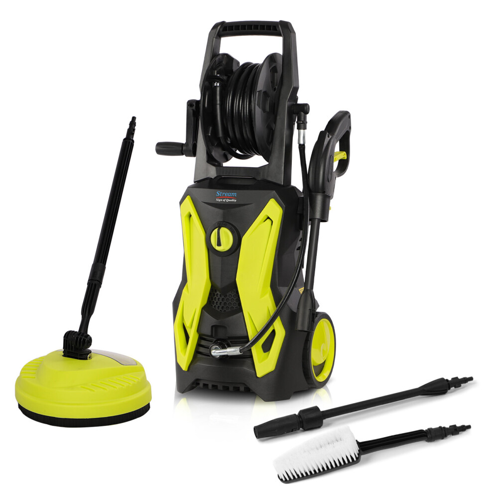 Highest-Powered Electric Pressure Washer,2000W 150Bar 450L/H  Portable Car Jet Washer Patio Cleaner for Home